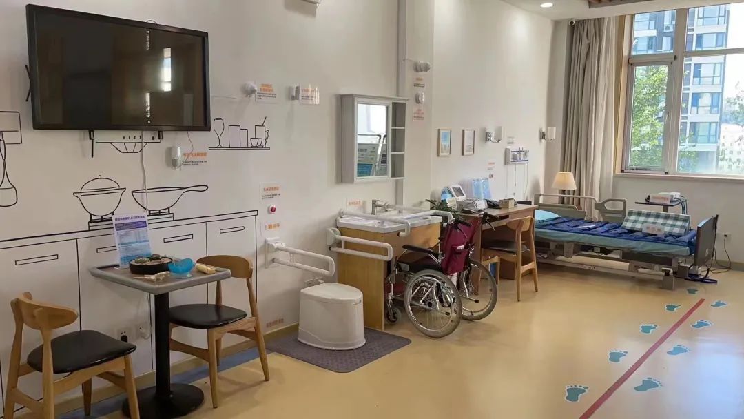 家庭養(yǎng)老床位配置部分設(shè)備及用品效果圖